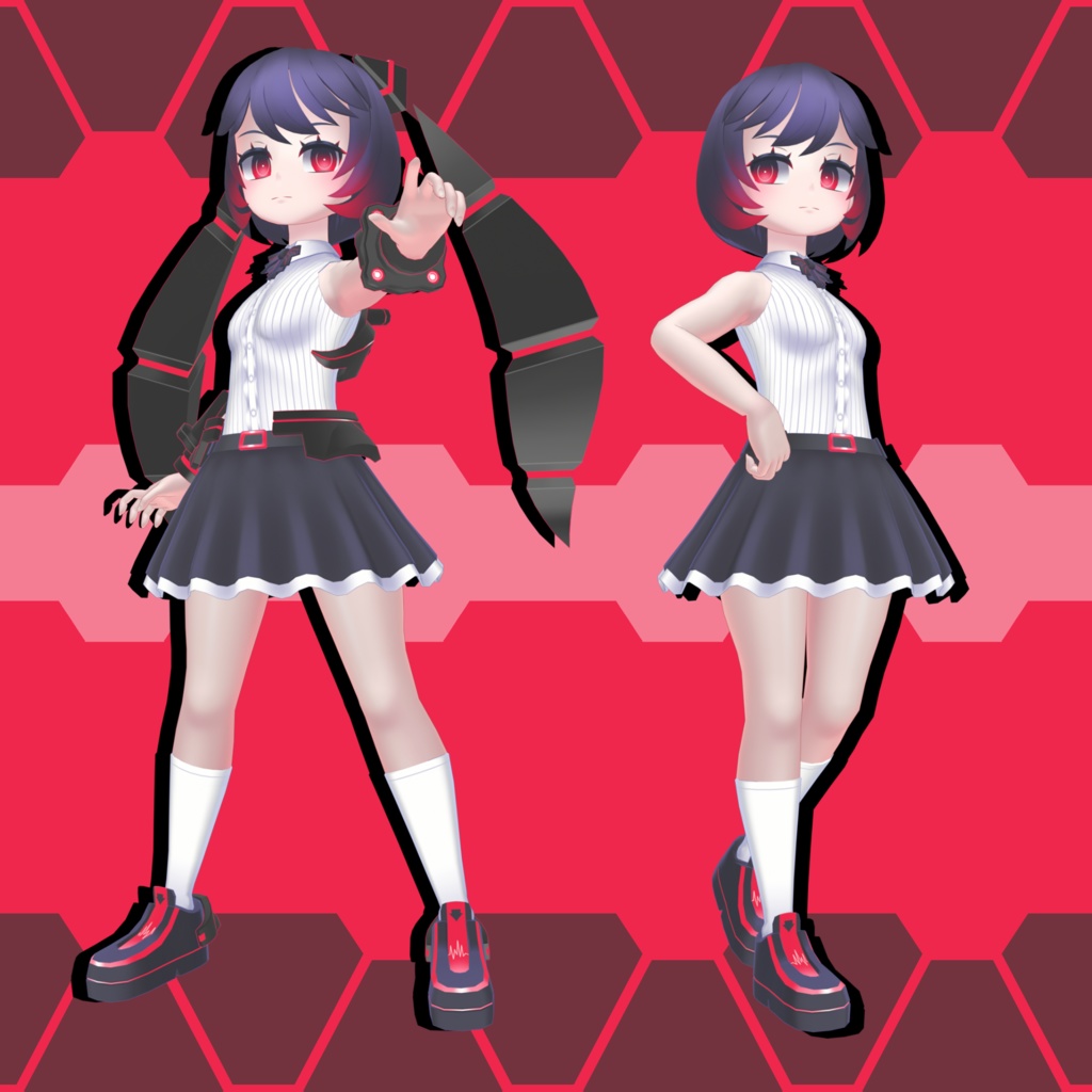 【オリジナル3Dモデル】 ステラ・バスター・ゼナ