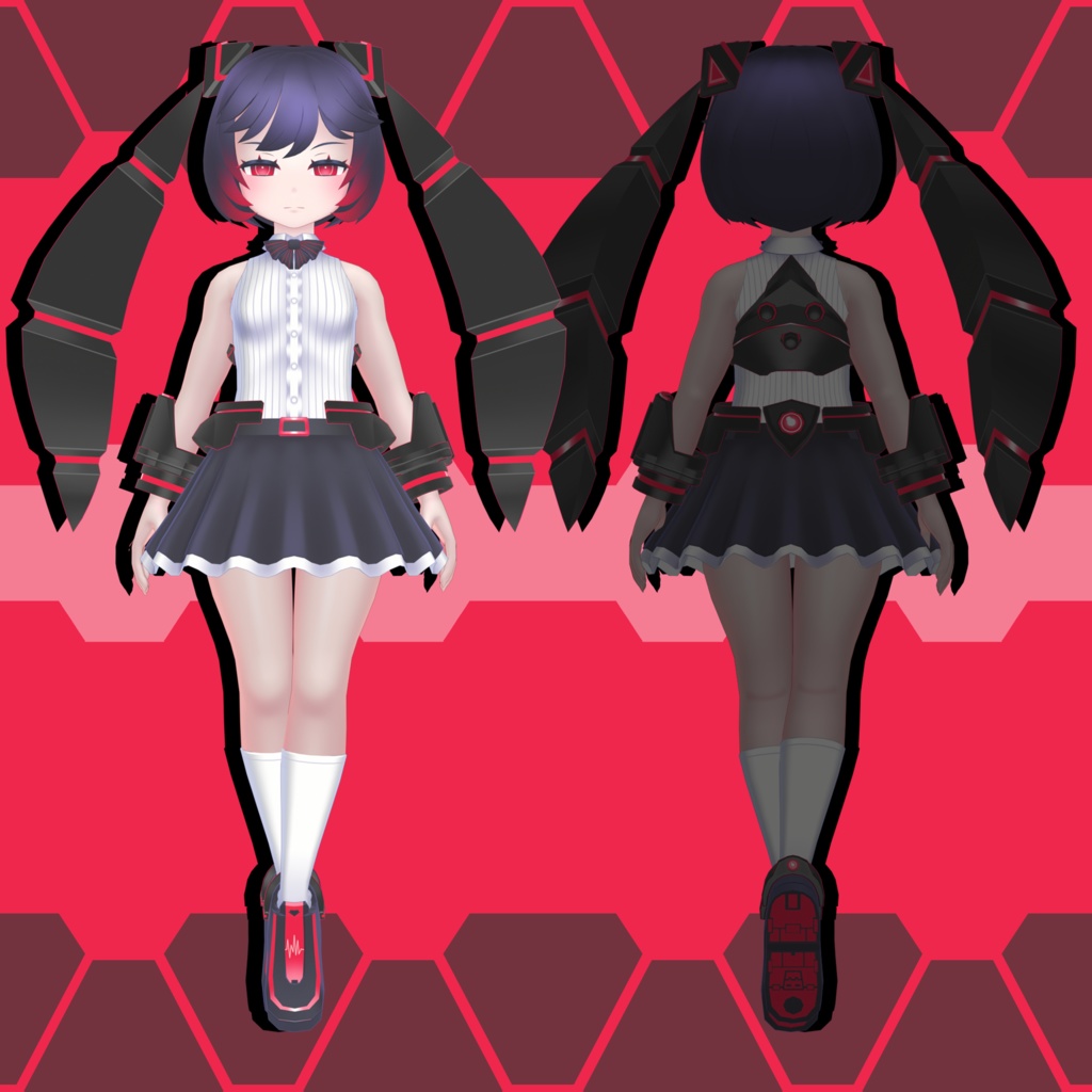 【オリジナル3Dモデル】 ステラ・バスター・ゼナ