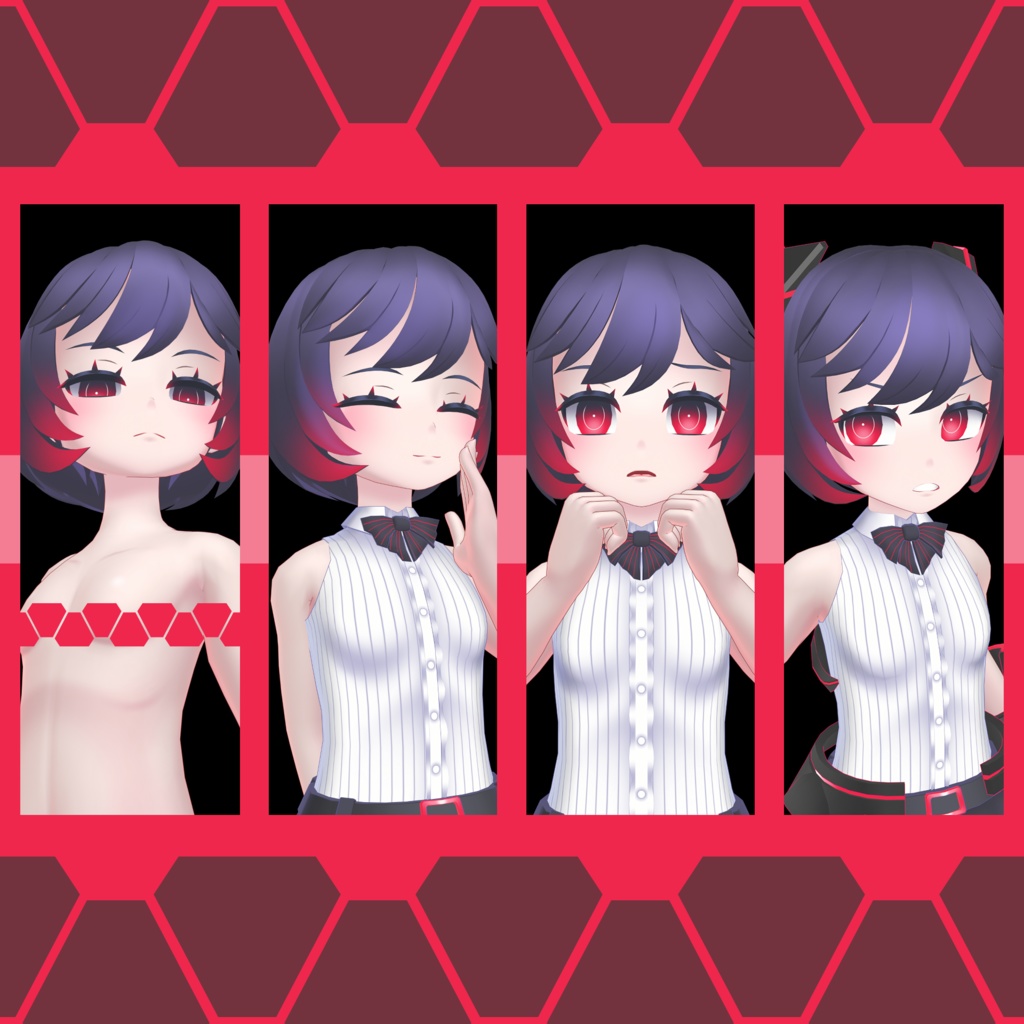 【オリジナル3Dモデル】 ステラ・バスター・ゼナ