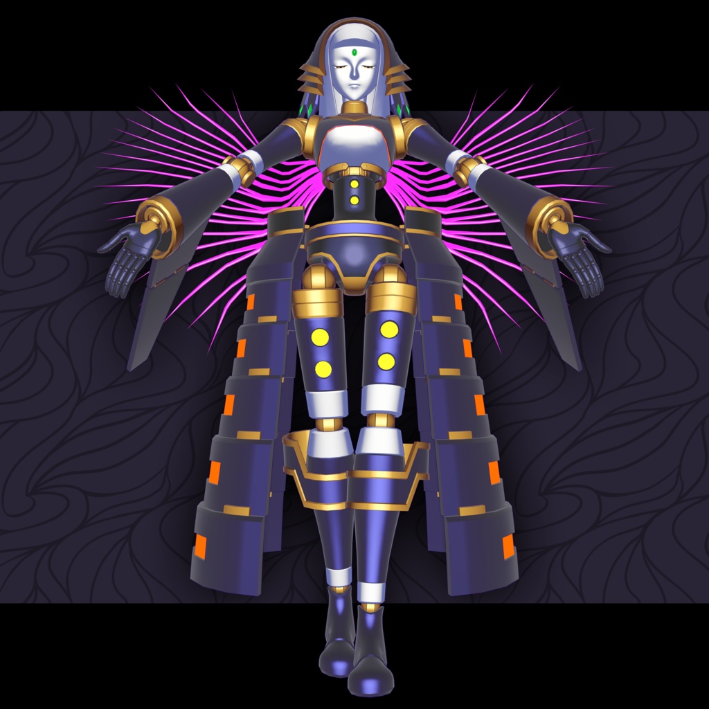 【無料】【 3Dモデル 】 エルシャドール・ネフィリム