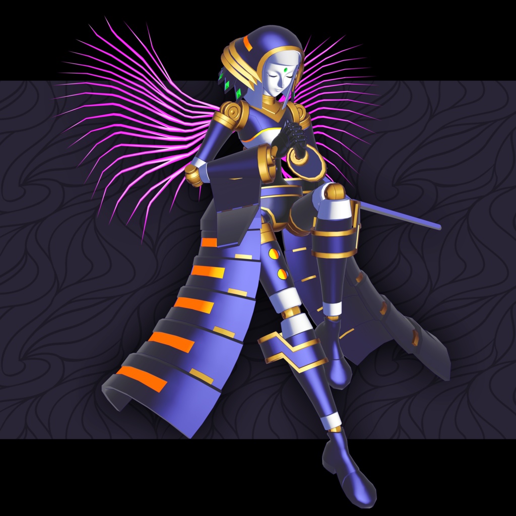 【無料】【 3Dモデル 】 エルシャドール・ネフィリム