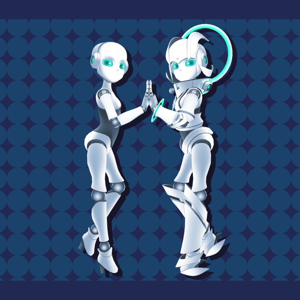 【オリジナル3Dモデル】 APSARA ― 星々の舞姫