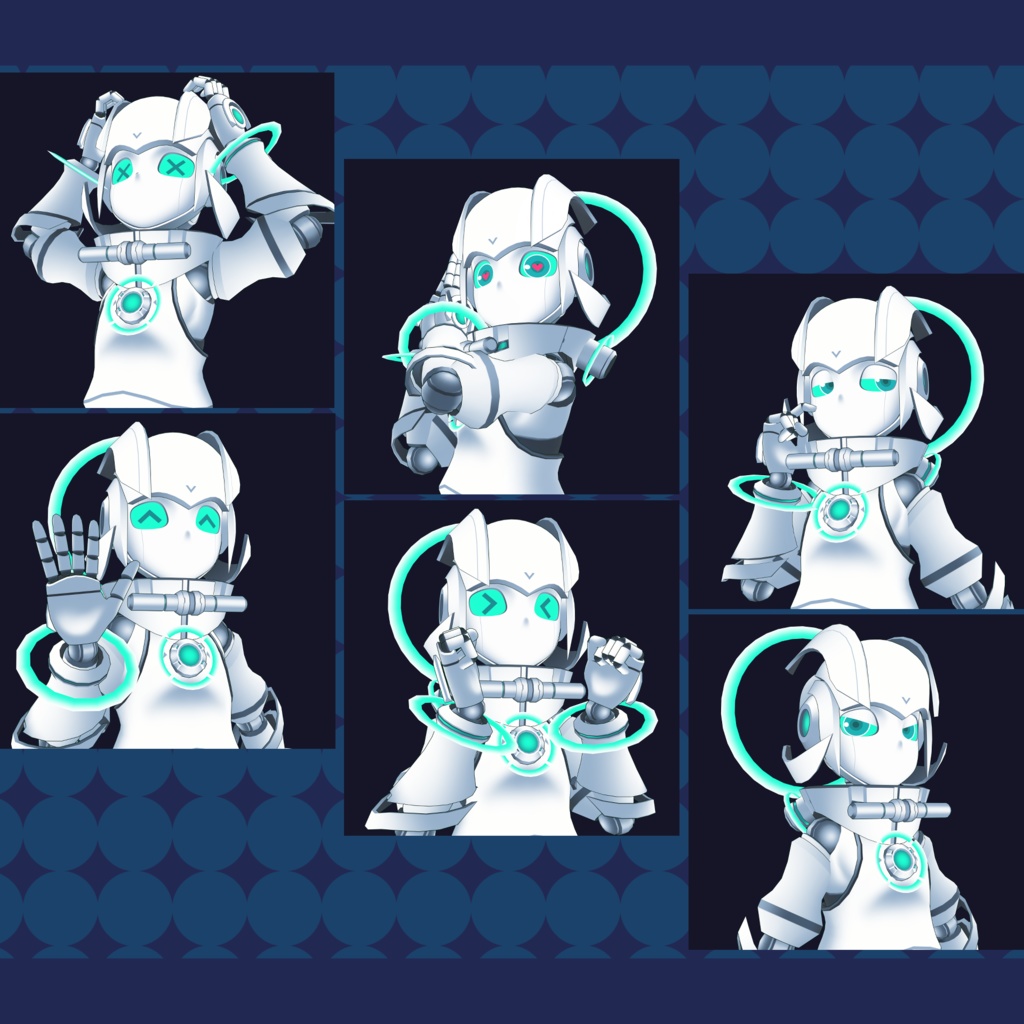 【オリジナル3Dモデル】 APSARA ― 星々の舞姫