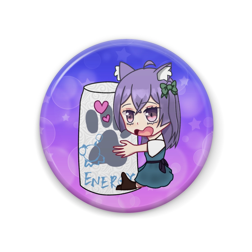 2025采芽なこ生誕グッズ_エナドリ缶バッジ