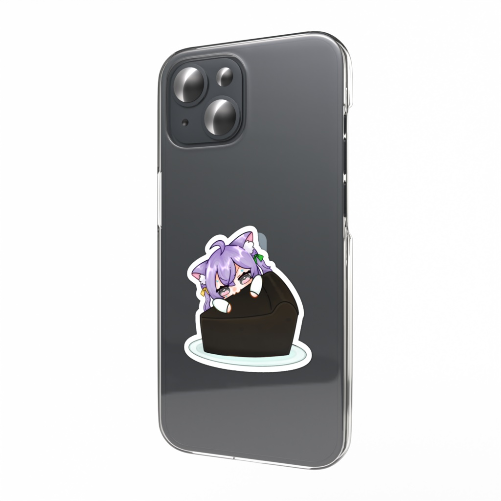 2025采芽なこ生誕グッズ_黒焦げステッカー