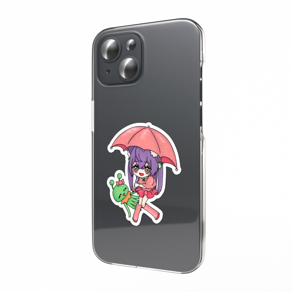 2025采芽なこ生誕グッズ_いちごステッカー