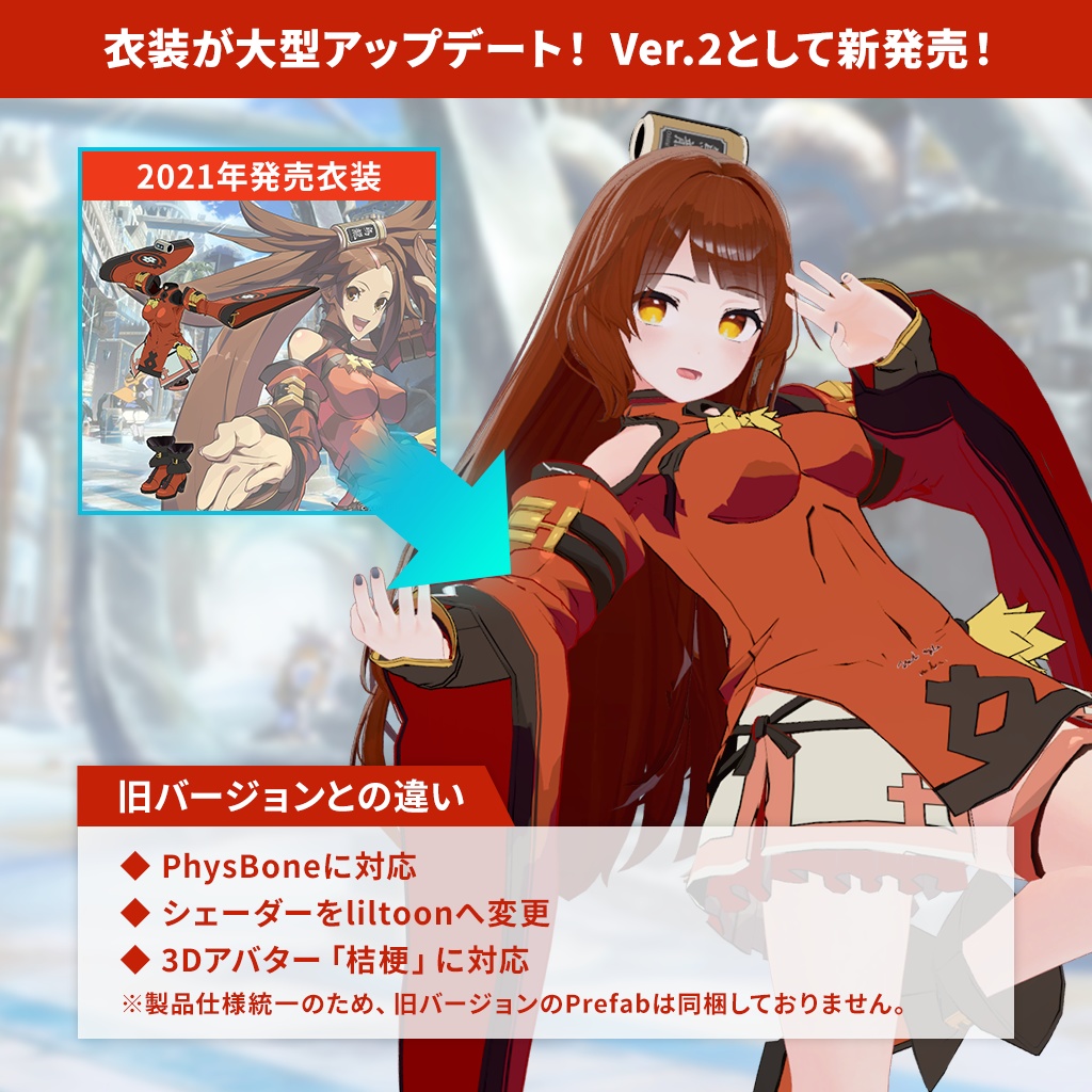 「蔵土縁紗夢」 なりきり衣装セット Ver.2(GUILTY GEAR Xrd)