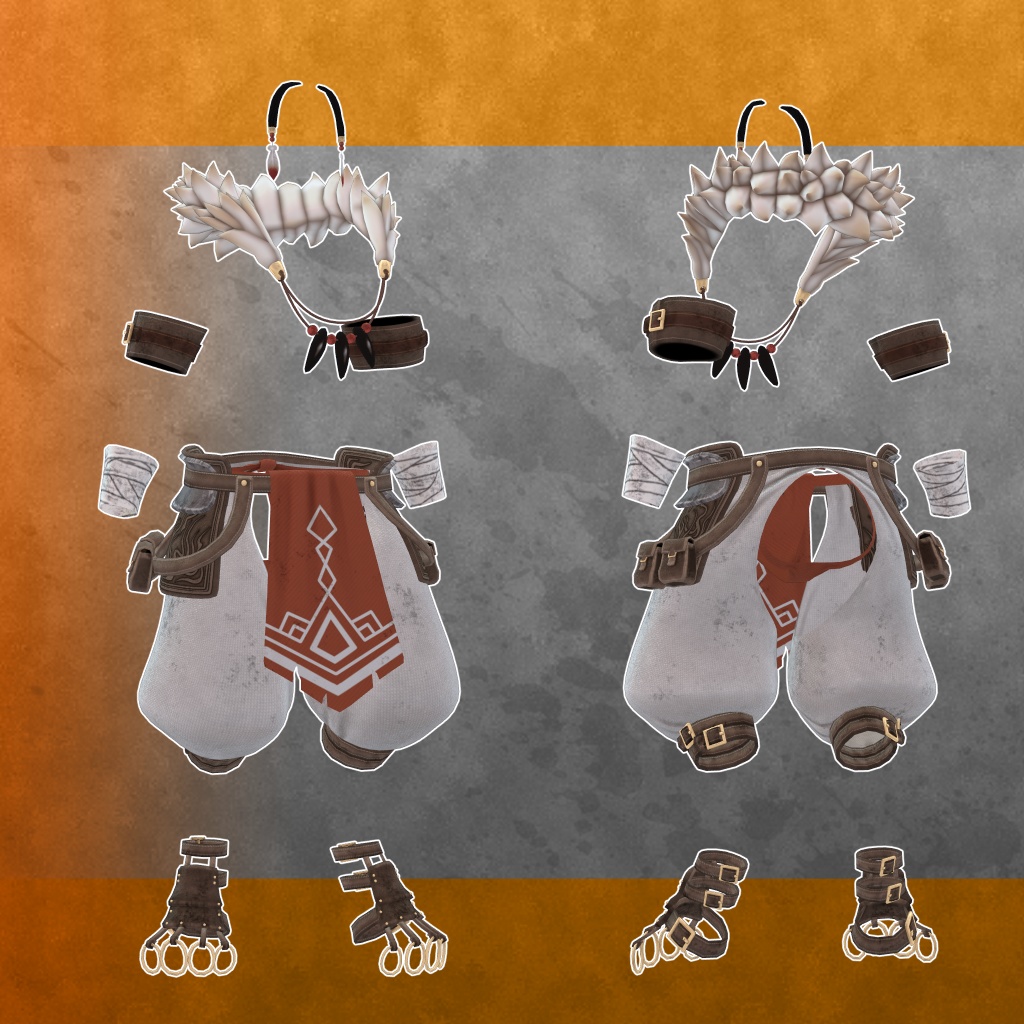 ヴォルファ-Volfur-/オリジナル3Dモデル