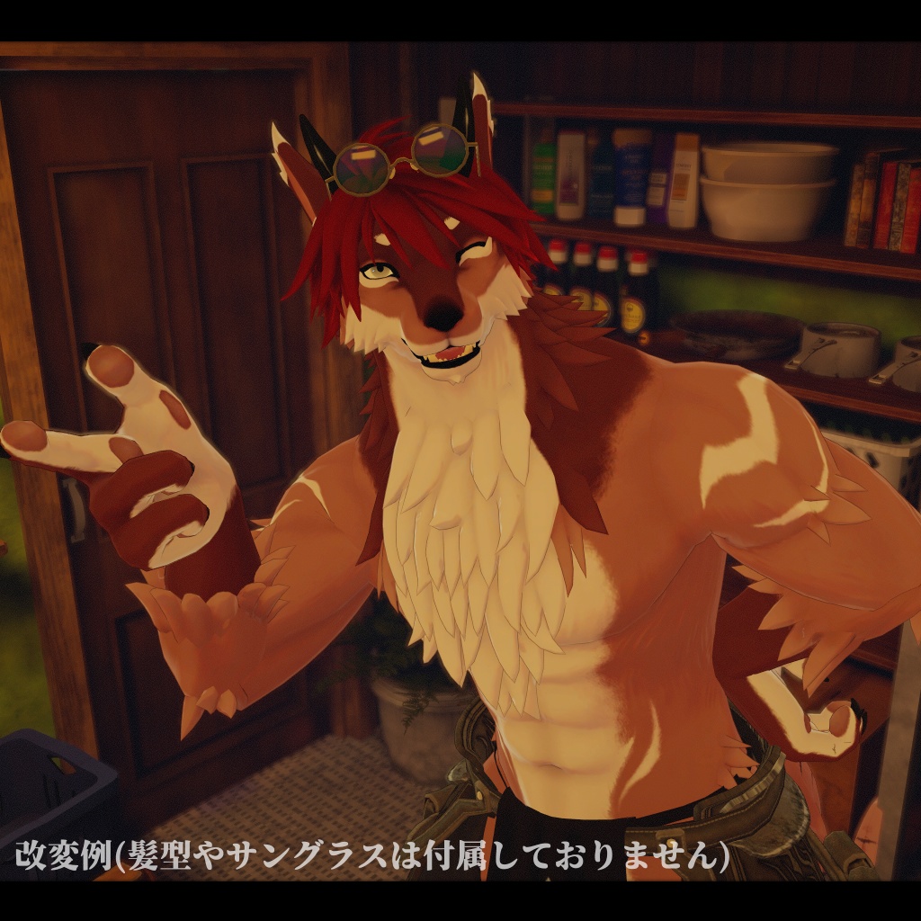 ヴォルファVolfur/オリジナル3Dモデル GMF WORKS BOOTH