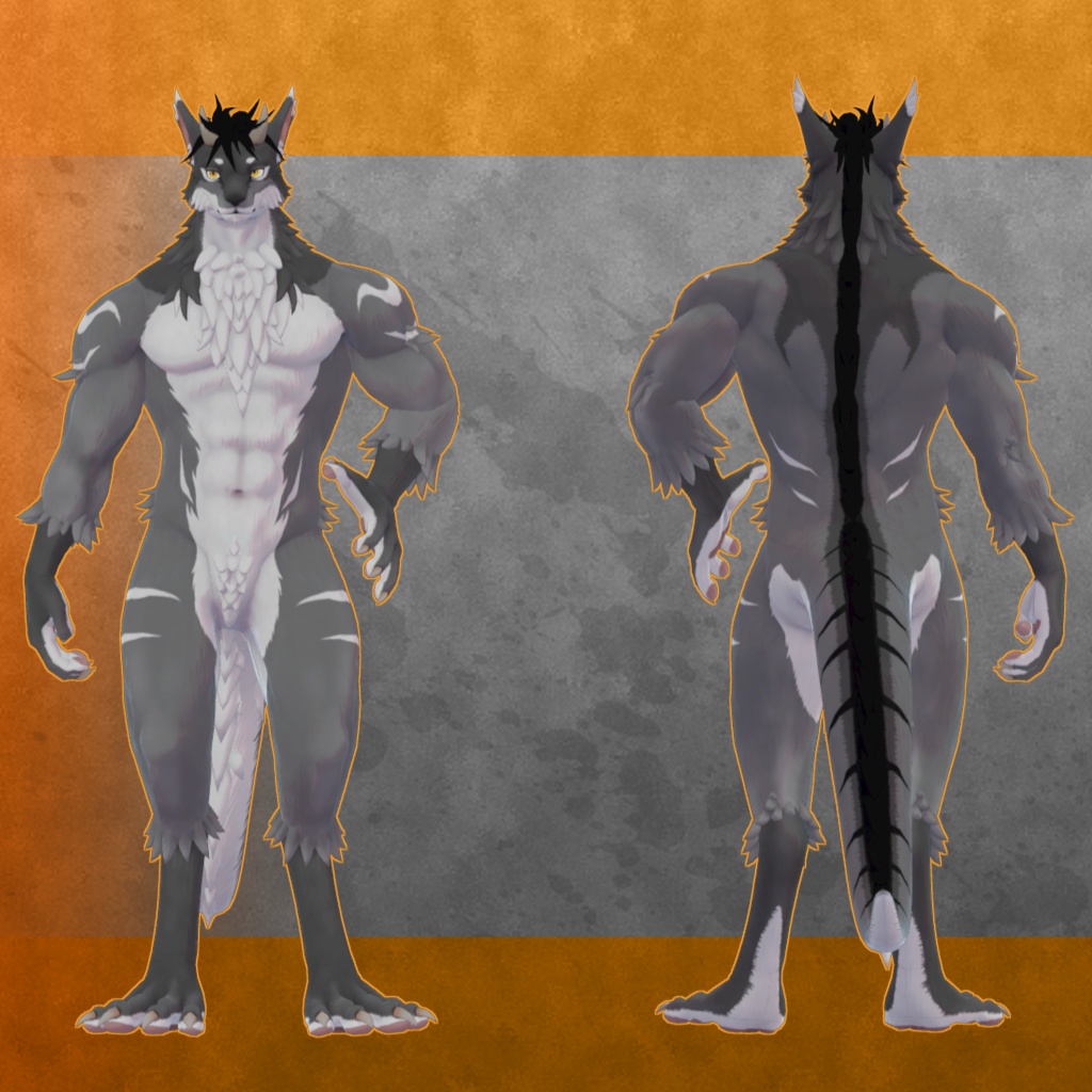 ヴォルファ-Volfur-/オリジナル3Dモデル