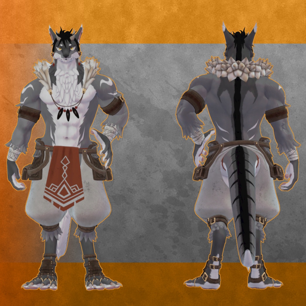 ヴォルファ-Volfur-/オリジナル3Dモデル