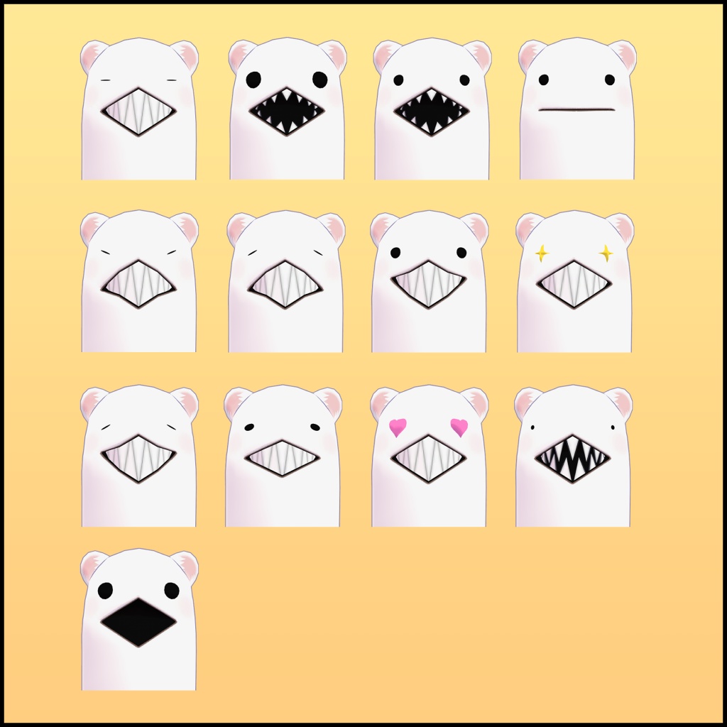 ニョロイタチ / オリジナル3Dモデル