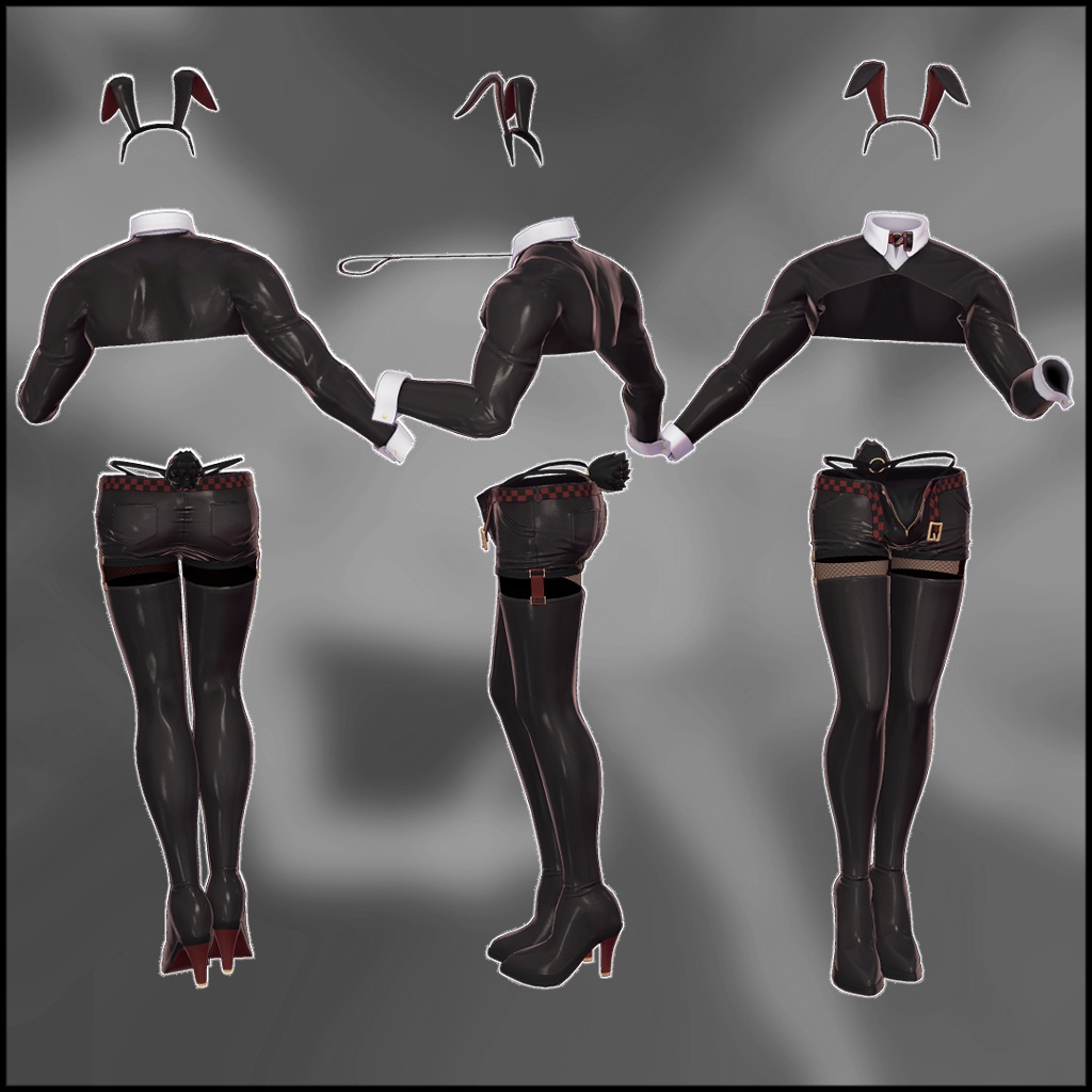 【エテル(DuCBody)対応】ReBunnySuit【逆バニー】