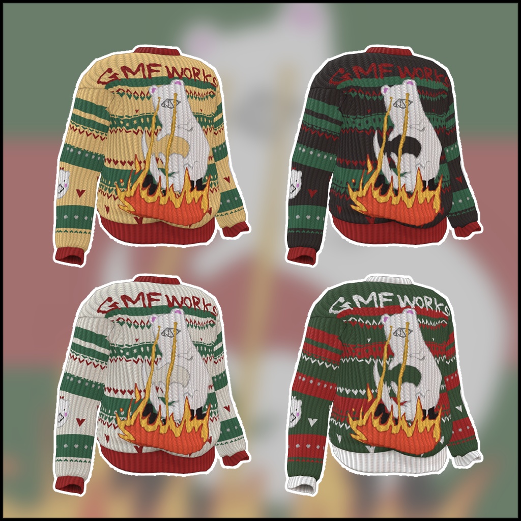 【無料】アグリーセーター【X-MAS】