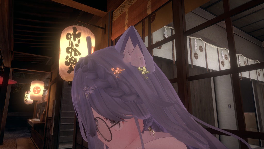 桜のヘアピン - cherry blossom hairpin -【無料】【Modular Avatar対応/UnlitWF Shader】