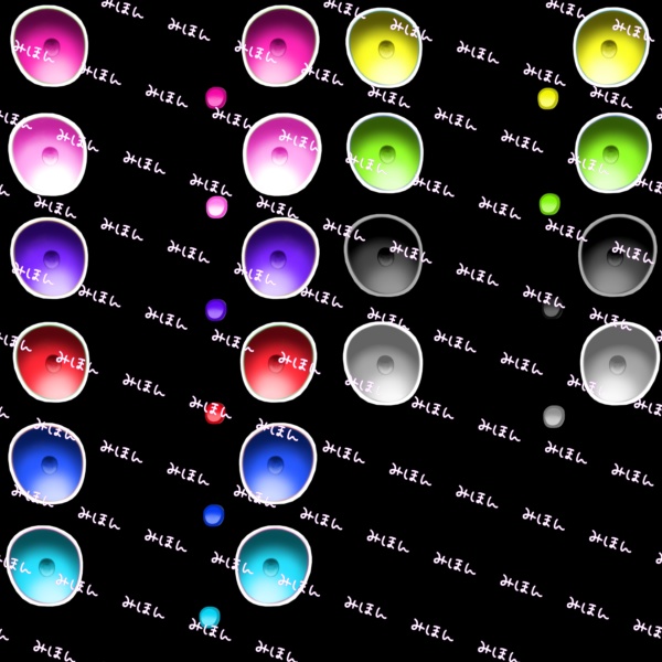 【マヌカ/Manuka専用】シンプルな瞳+メイク texture