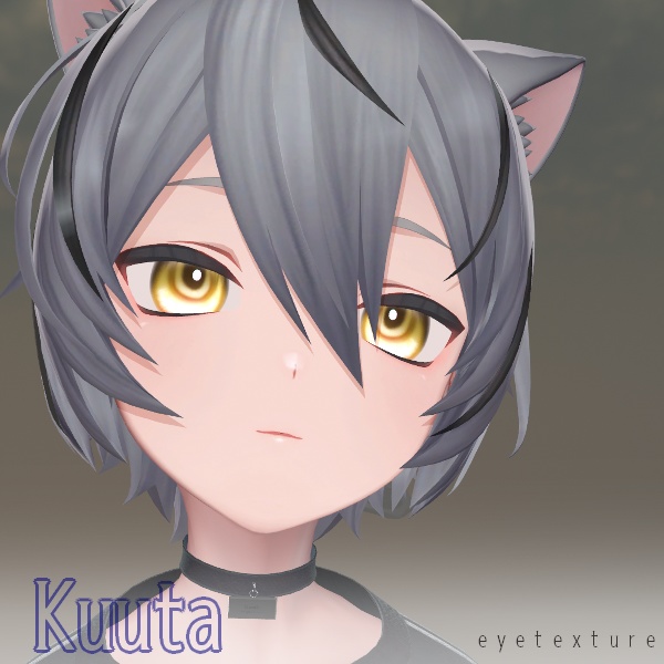 【3アバター対応】stare eyes texture+make