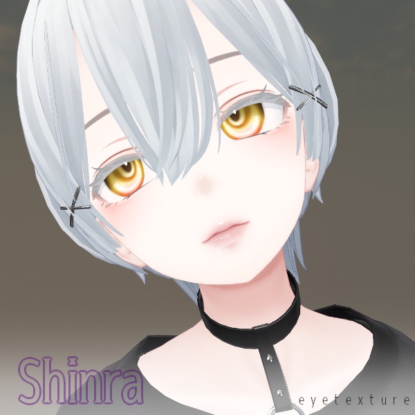 【3アバター対応】stare eyes texture+make