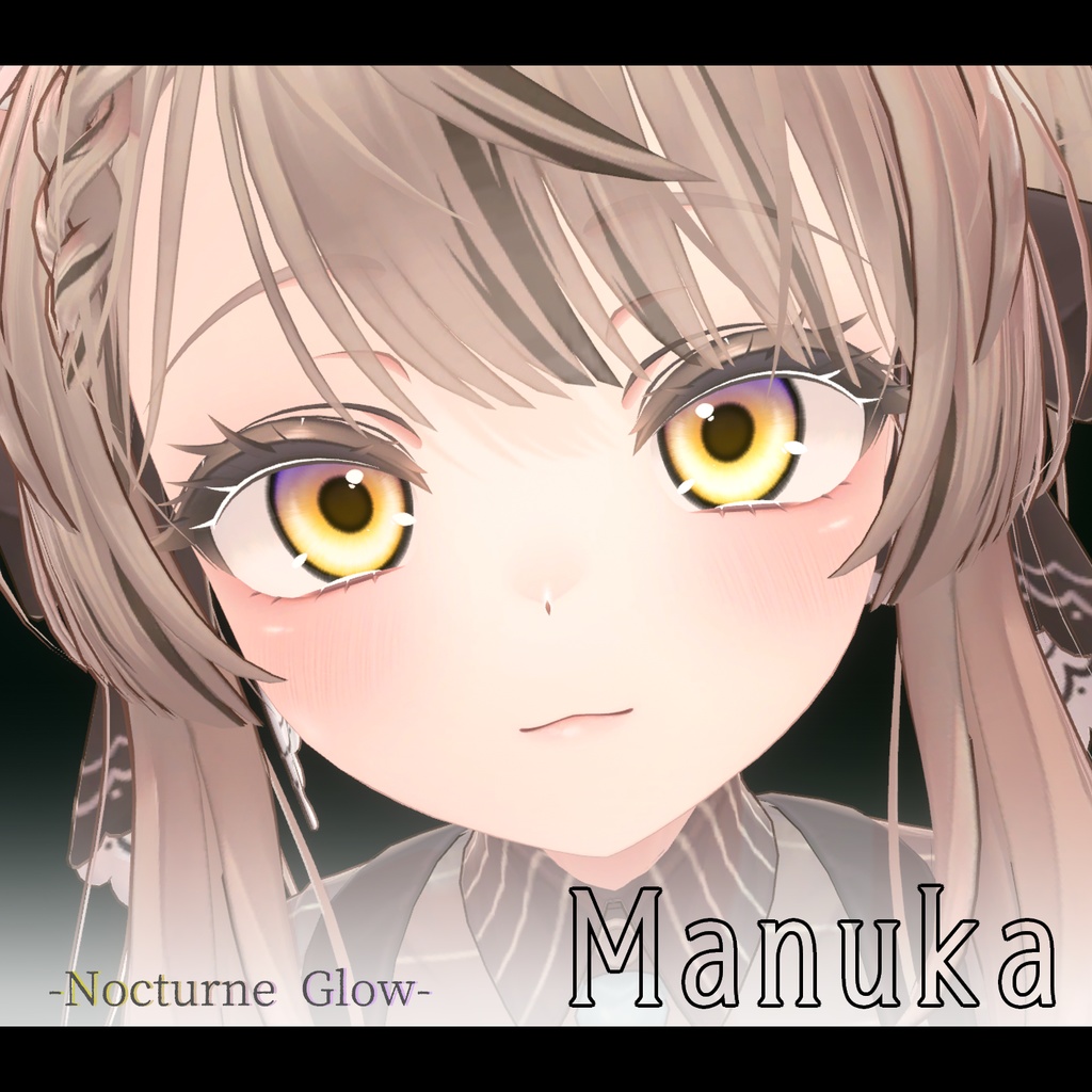 【12アバター対応】-Nocturne Glow- eyetexture