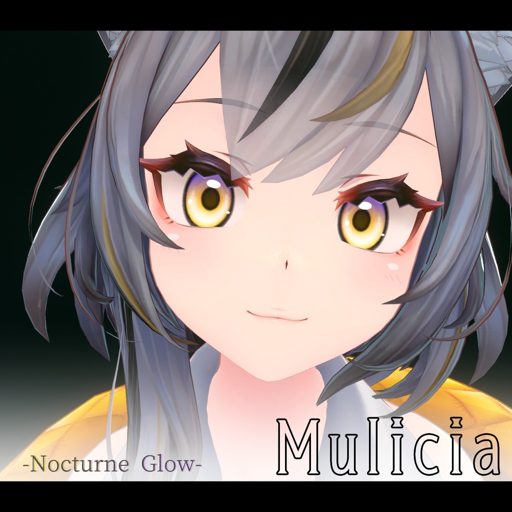 【12アバター対応】-Nocturne Glow- eyetexture
