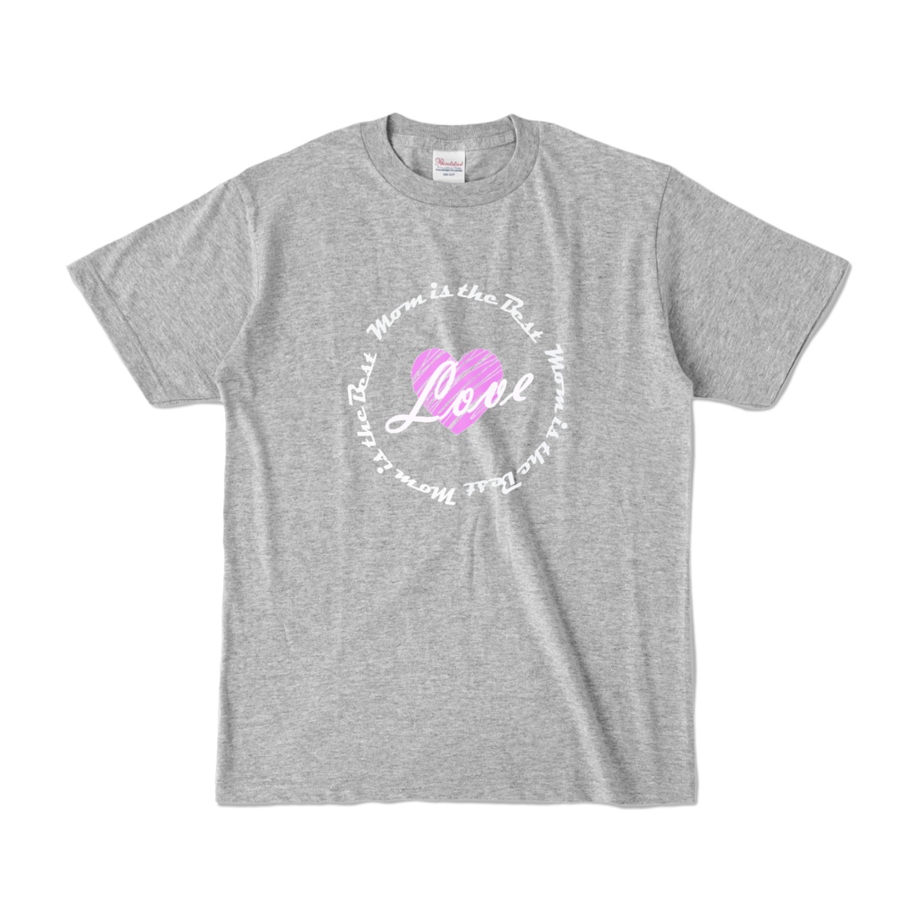 カラーTシャツ 杢グレー (濃色)