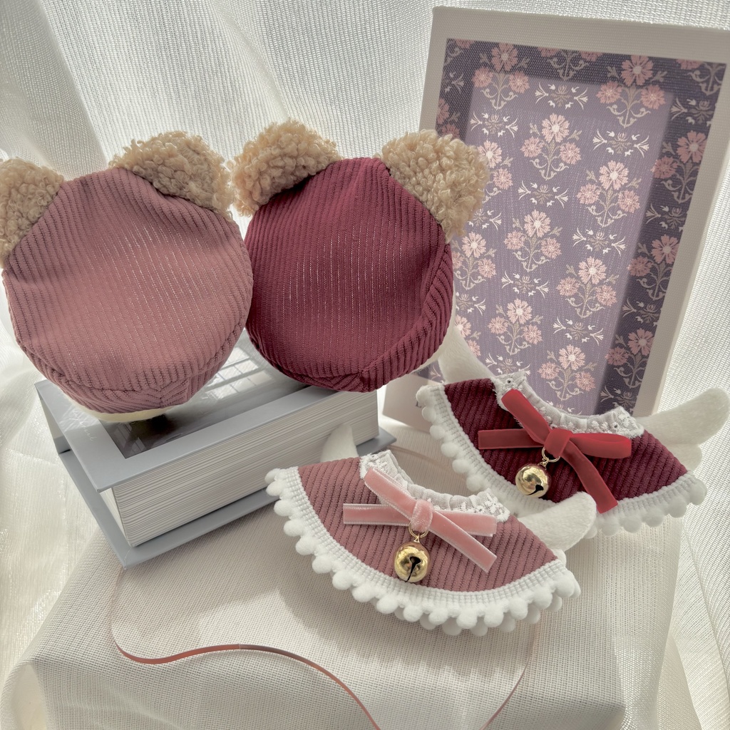 ୨♡୧クリスマスくまちゃん୨♡୧ちびぐるみ ぬいパルサイズ