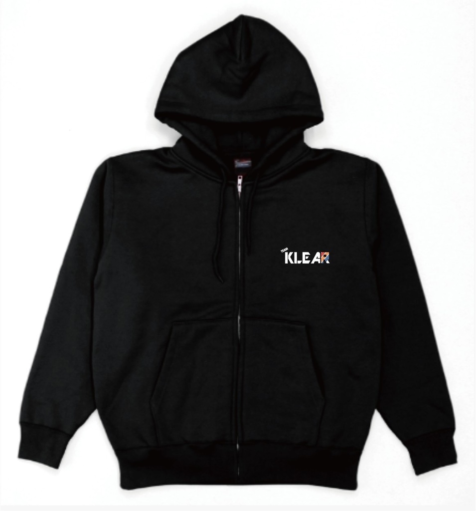 team KLEAR ジップアップパーカー