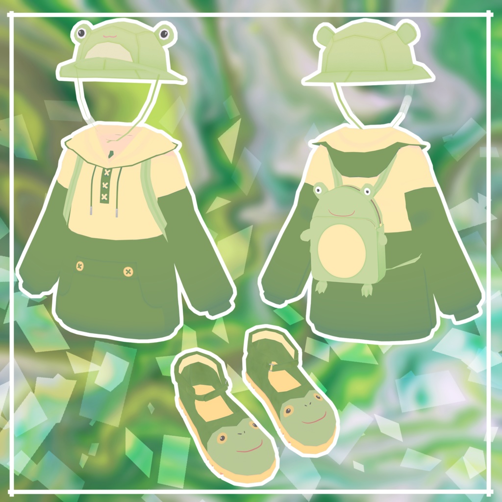 【VRChat】 Frog Life / カエルの生活 【Manuka】