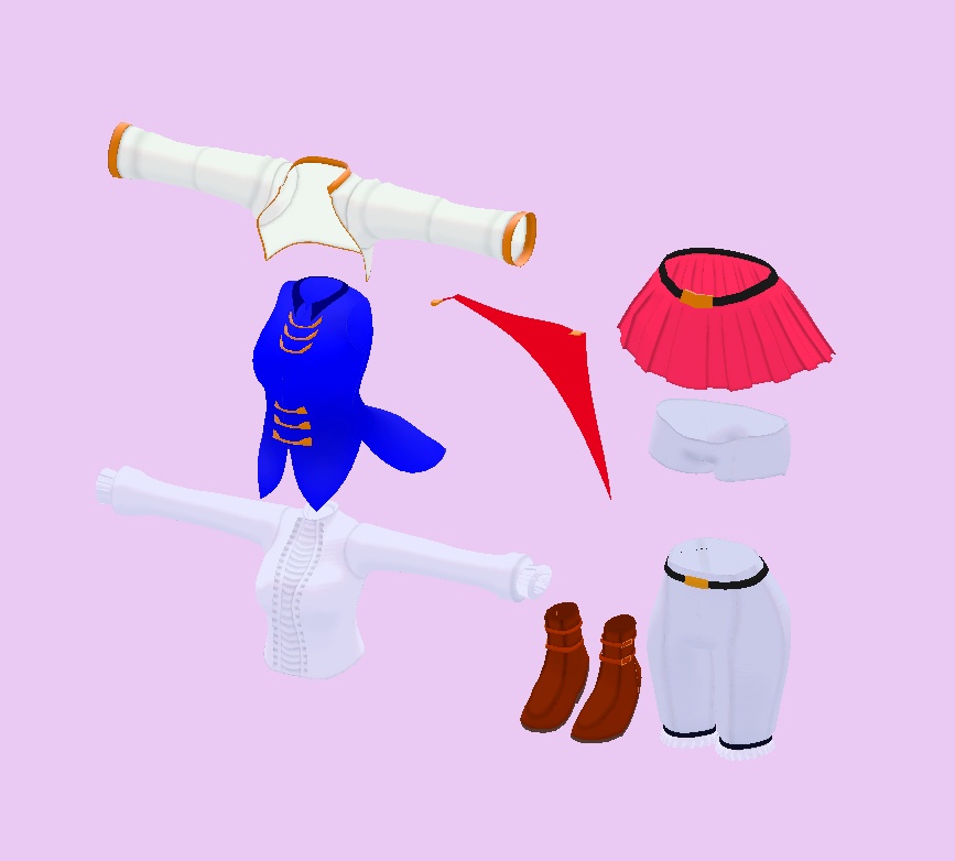 【量産型のらきゃっとぷらす用衣装】ますきゃのプリンス様