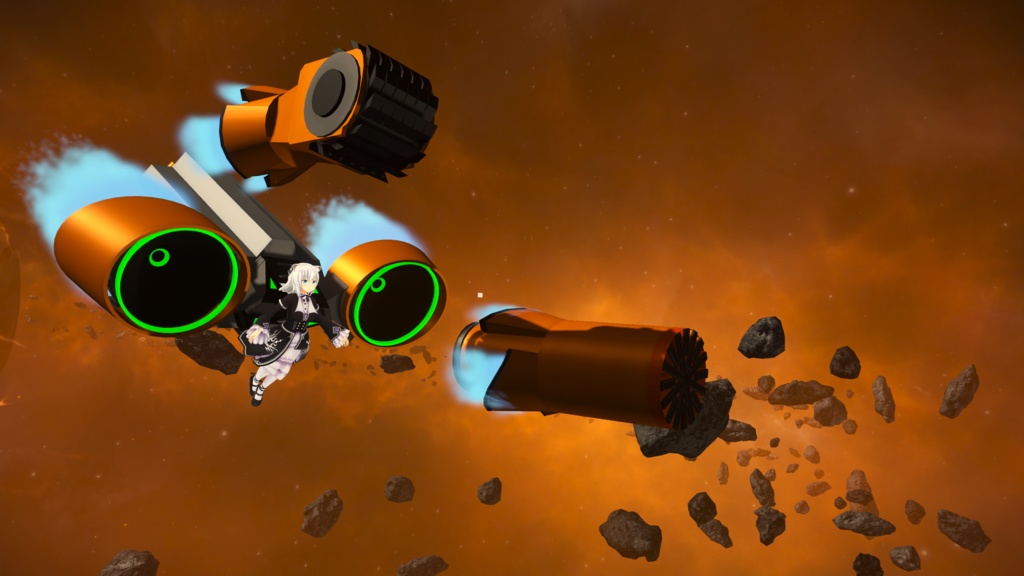 【量産型のらきゃっとぷらす用装備】資源回収用装備 workerBee