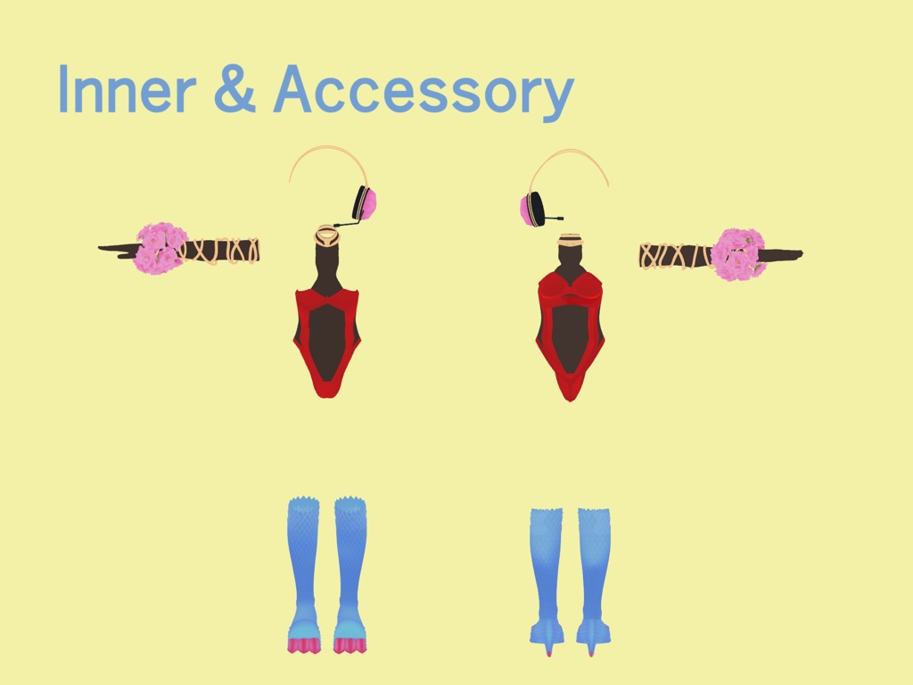 【量産型のらきゃっとぷらす用衣装】偶像龍姫 -Cherry blossom-