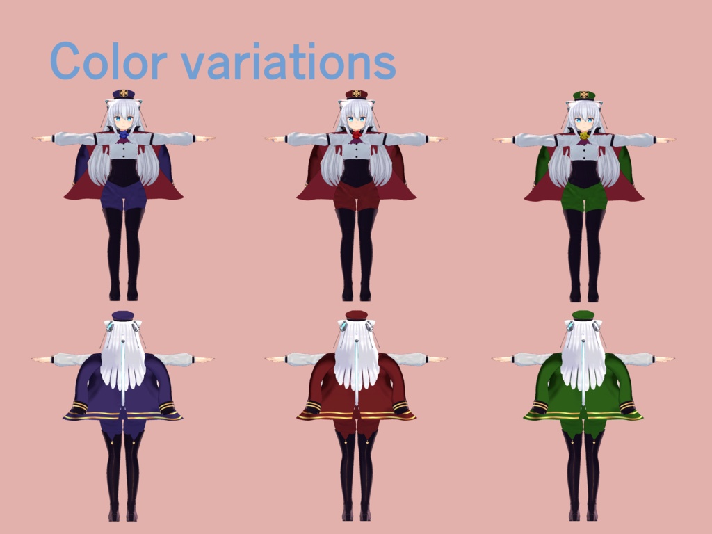 【量産型のらきゃっとぷらす用衣装】Sergeant_BDU