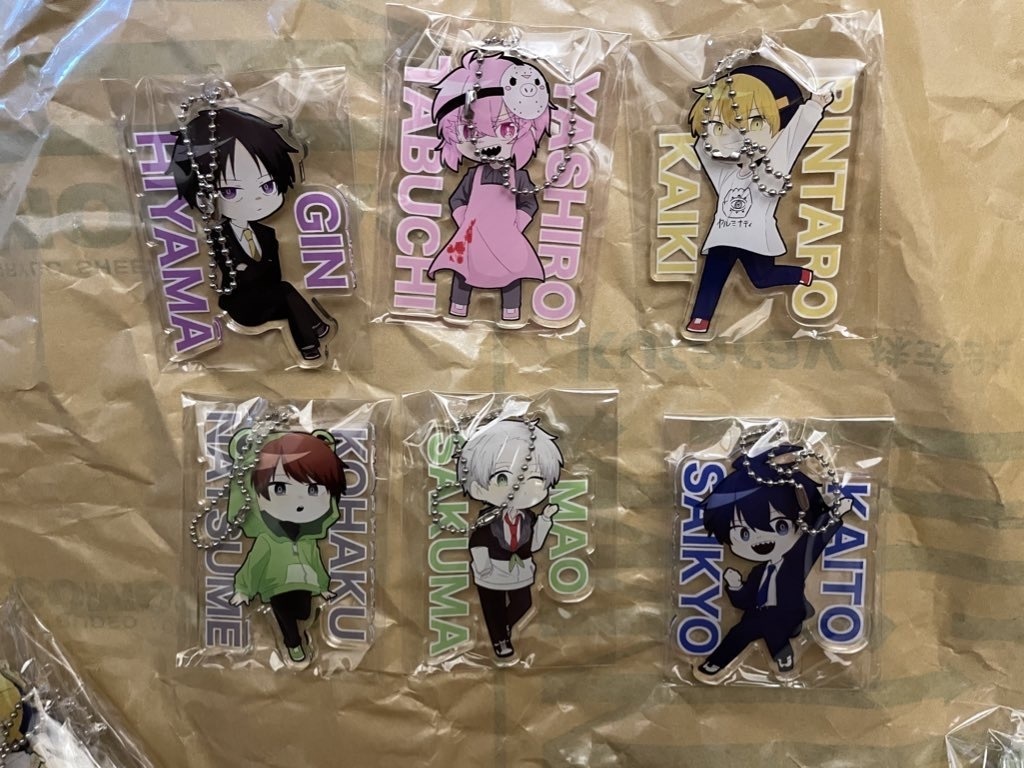 テイミナアクリルキーホルダー