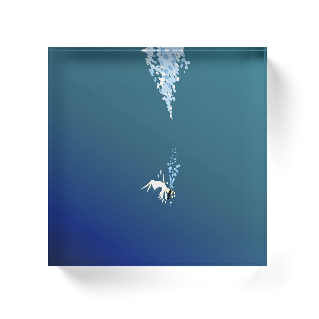 馳天使アルバムアートワークアクリルブロック