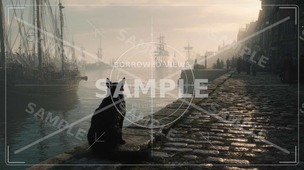 ある港湾都市の断片 — 城壁沿い・水際