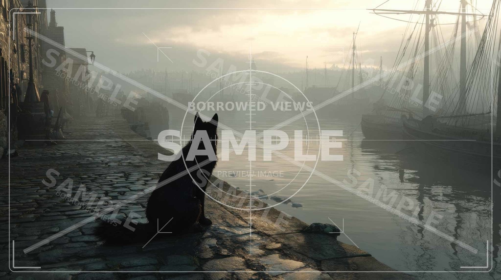 ある港湾都市の断片 — 城壁沿い・水際