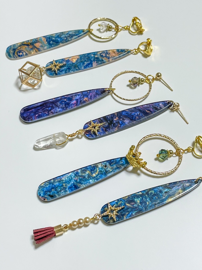 Stellaイメージ　マーブルピアス