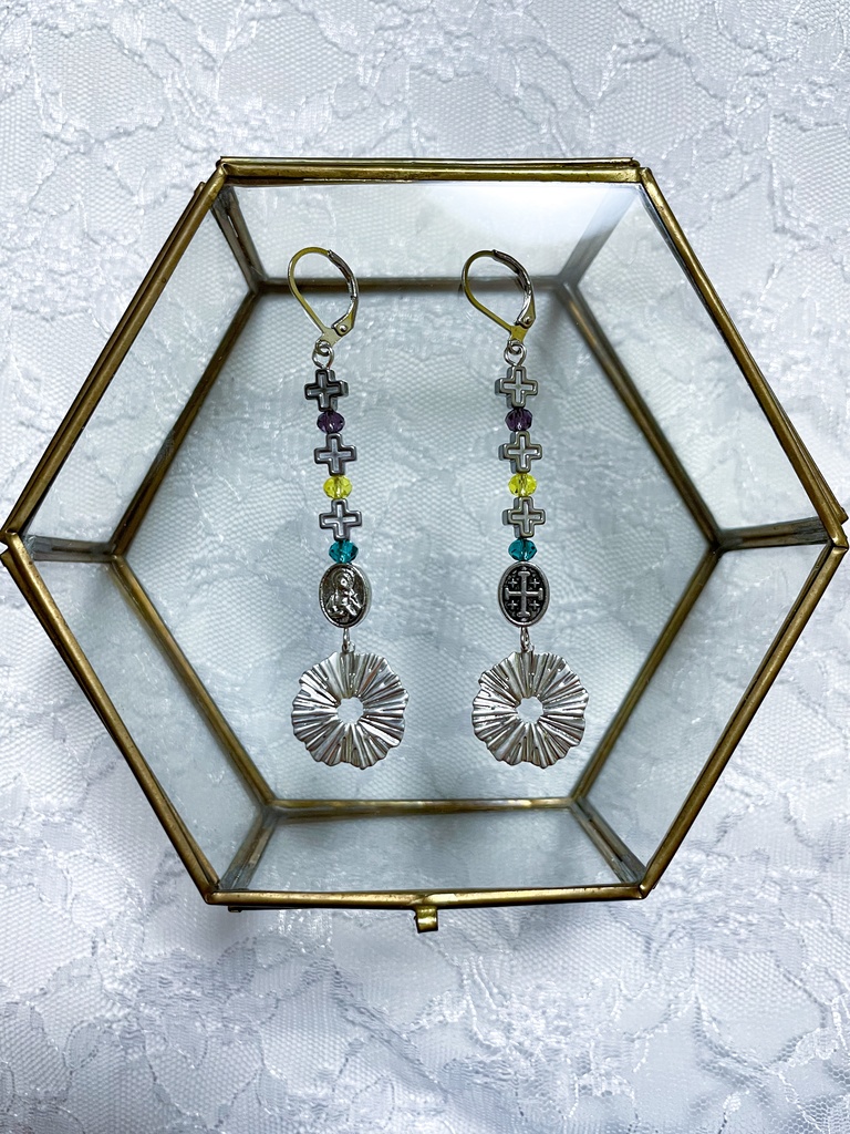 麻天狼イメージラインピアス