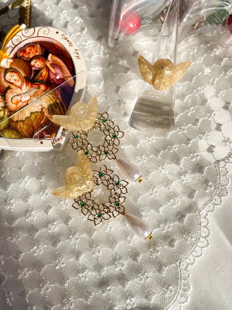 天使のリース　クリスマスセット