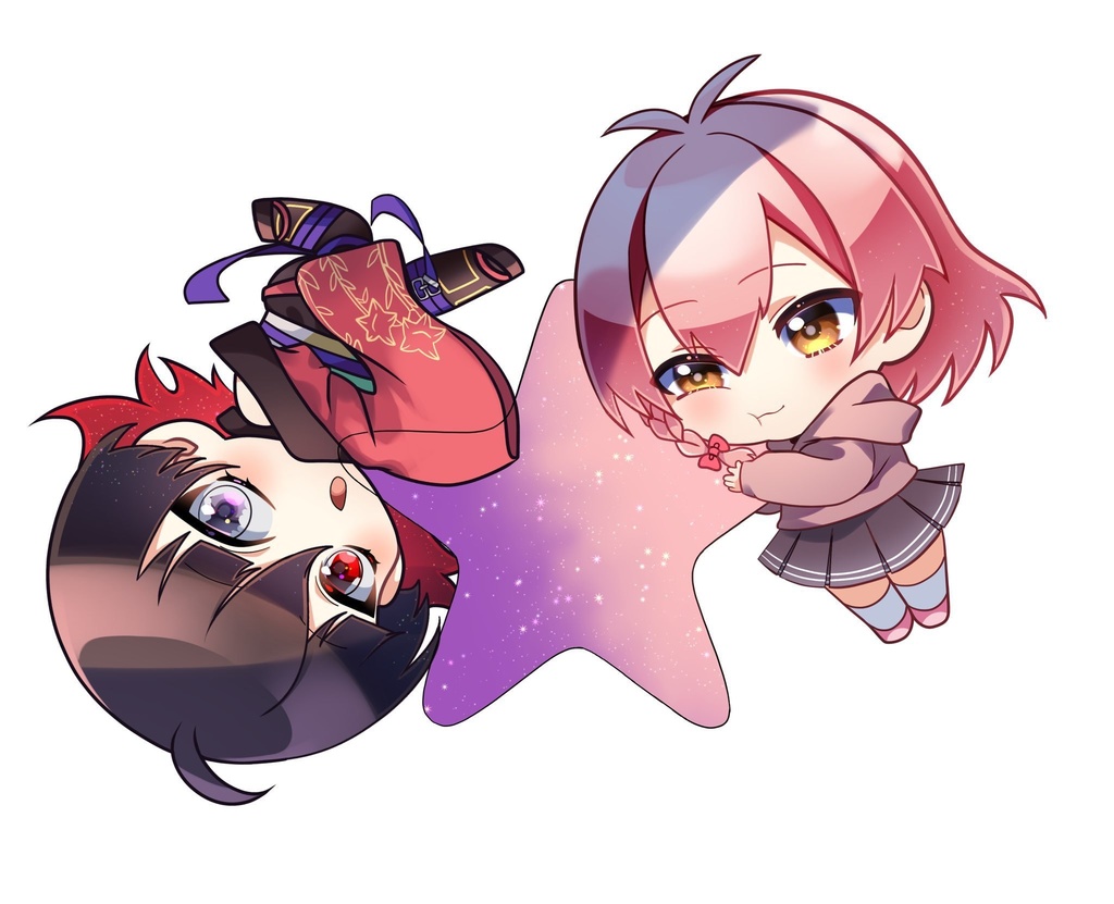 【ペア販売】kikyo抱きつきアクキー【春秋の庭】