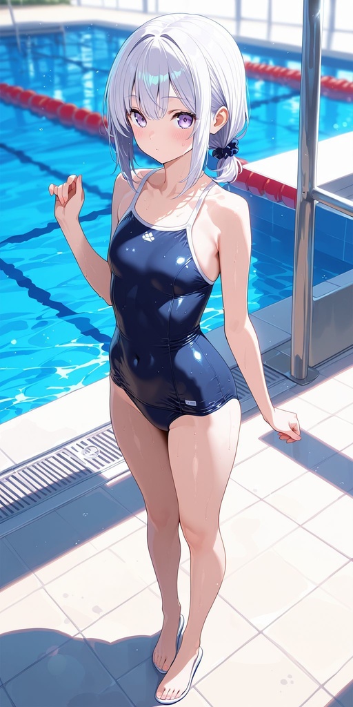 スク水 正面 立ち絵 vol.5