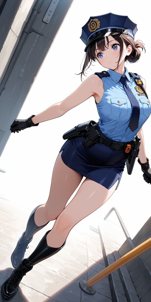 ポリス　正面　立ち絵　vol.2