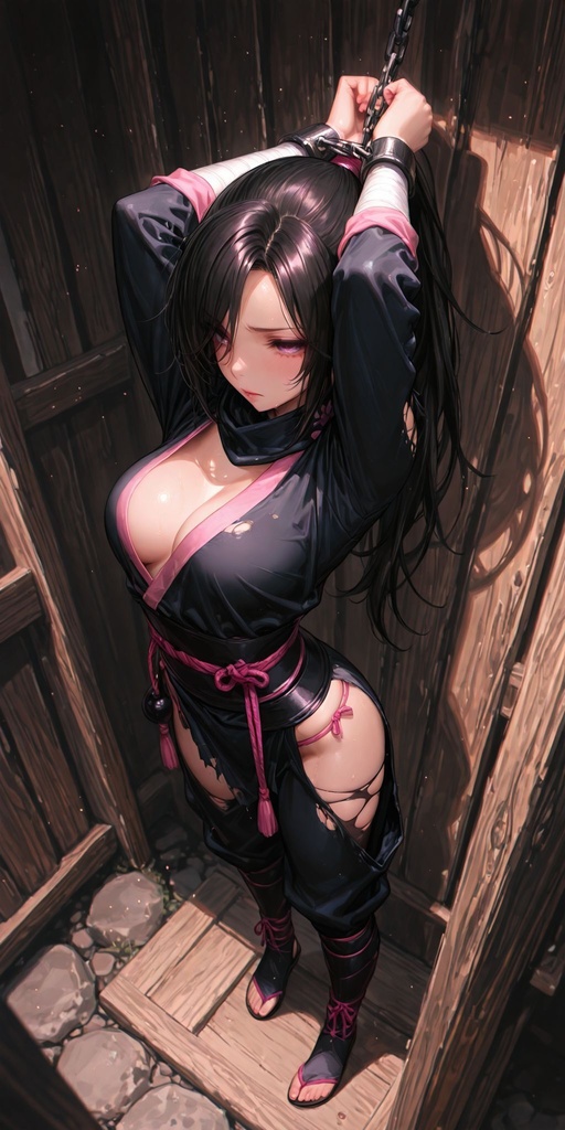 くノ一　拘束