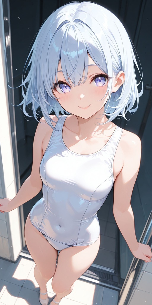 白スク水　正面ほか　