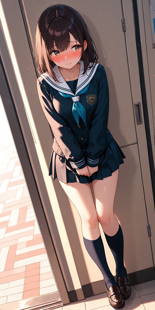 制服　正面　立ち絵　vol.3