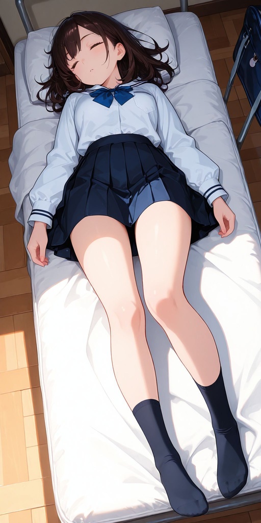 制服　仰向け　 vol.2