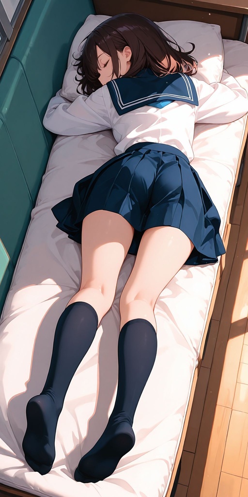 制服　うつ伏せ　vol.2