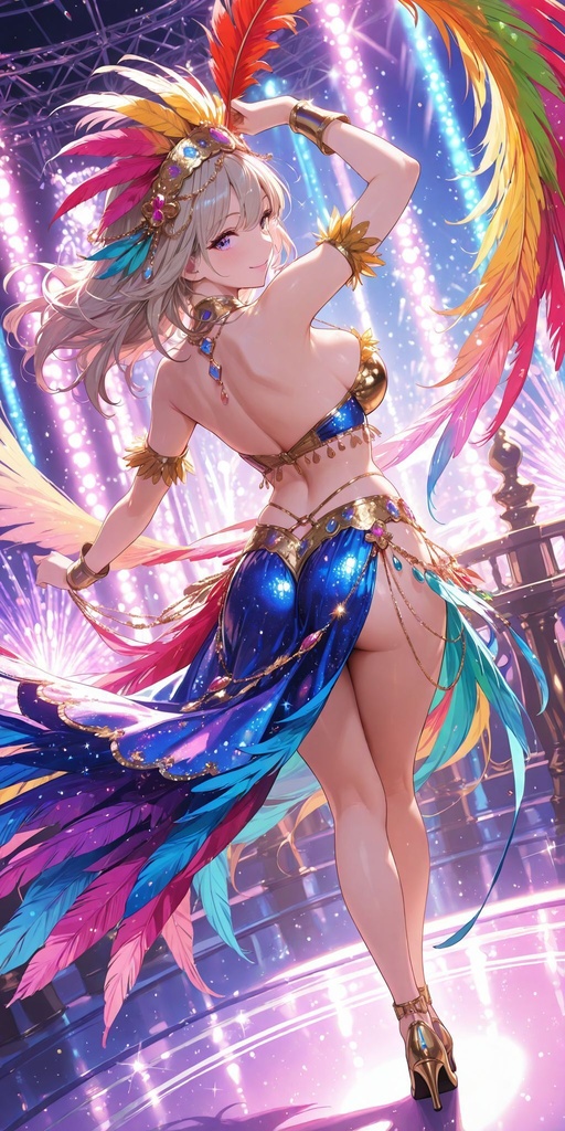 ファンタジア　背面　立ち絵　