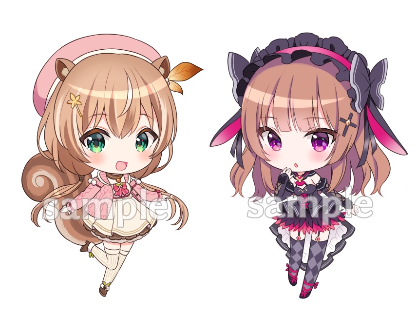 Ayunda Risu & 九条ましろ アクリルキーホルダー