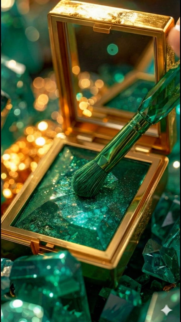 【ASMR / BGM用 映像素材 Special Set】 Gemstone Cosmetic Loop Video|宝石コスメ 無音映像